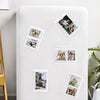 5 piezas de marcos de fotos con bolsa magnética para álbum de fotos, tamaño: 5 pulgadas (blanco)