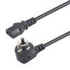 Cable de alimentación para ordenador con enchufe australiano, cable de 3 pines, longitud: 3 m (negro)