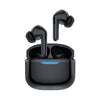 Audífono con reconocimiento inteligente de IA en el oído con Bluetooth 5.3 (negro)