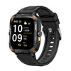 Reloj inteligente ZW69 para deportes al aire libre con pantalla AMOLED de 1,97 pulgadas, llamadas Bluetooth, oxígeno en sangre, frecuencia cardíaca, fotografía remota y monitoreo del sueño (negro)