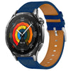 Correa de cuero cuadrada de 22 mm para Huawei Watch GT 5/GT 5 Pro de 46 mm (azul)