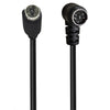 Cable de audio/video mini DIN de 5 pines, longitud: 1,8 m (recto a codo)