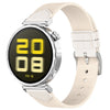Correa de nailon cosida para reloj Huawei Watch GT 5 de 41 mm/GT 5 Pro de 42 mm (blanca)