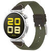 Correa de nailon cosida para reloj Huawei Watch GT 5 de 41 mm/GT 5 Pro de 42 mm (negra y gris)