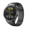 Correa de reloj de titanio con cierre plegable a presión para Huawei Watch GT 5 Pro de 46 mm (negra)