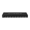 Conmutador de matriz HDMI Measy MT4344 4K 30 Hz de 4 entradas y 4 salidas compatible con conmutación sin interrupciones, enchufe australiano (negro)