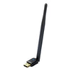 Adaptador USB WiFi de banda única EDUP EP-AX300GS con WiFi 6 Nano y 300 Mbps (negro)