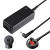Cargador adaptador de corriente para computadora portátil AOC de 5,5 x 2,5 x 2,5 x 0,7 pulgadas, 19 V, 2,1 A, 43 W (enchufe del Reino Unido)
