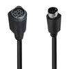 Cable de audio/video mini DIN de 7 pines, longitud: 1,8 m (macho a hembra recto)