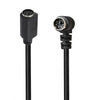 Cable de extensión de núcleo mini DIN de 6 pines, longitud: 3 m (codo macho a hembra)