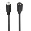 Cable de extensión mini DIN de 6 pines, longitud: 3 m (macho a hembra recto)