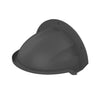 Parasol impermeable para exteriores, cubierta de plástico a prueba de polvo para cámara de seguridad (negro)