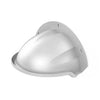 Parasol impermeable para exteriores, cubierta de plástico a prueba de polvo para cámara de seguridad (blanco)