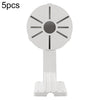 5 soportes de pared de plástico universales para cámaras de vigilancia, modelo 1258 (blanco)