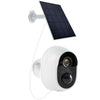 Cámara de vigilancia inalámbrica WiFi con panel solar Ultra-HD para el hogar, versión Graffit, tarjeta de memoria: sin memoria (enchufe de la UE)