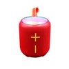 Altavoz Bluetooth inalámbrico portátil para exteriores T&G TG-443 (rojo)