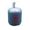 Altavoz Bluetooth inalámbrico portátil y colorido para exteriores T&G TG-443 (azul)