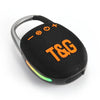 Minialtavoz portátil Bluetooth para deportes al aire libre T&G TG447 (negro)
