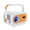 Proyector portátil JY325 1280 x 720P 200ANSI Amlogic H713 CPU Android 11.0, enchufe de EE. UU. (blanco)
