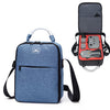 Para DJI Mavic Air 2 Bolsa de almacenamiento de hombro de tela Oxford portátil Caja protectora (Azul rojo)