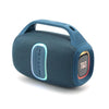 Altavoz Bluetooth inalámbrico portátil para exteriores T&G TG674 TWS con luz RGB (azul)