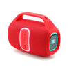 Altavoz Bluetooth inalámbrico portátil para exteriores T&G TG674 TWS con luz RGB (rojo)