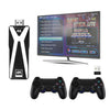 TV Stick para juegos M10 4K Ultra HD con dos mandos y receptor 2.4G, estilo: 128 GB básico (negro)