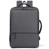 Mochila de moda resistente al agua y de gran capacidad P960 (gris oscuro)