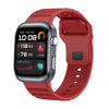 Correa de silicona con puntos para Huawei Watch D2 (roja)