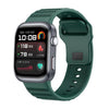 Correa de silicona con puntos para Huawei Watch D2 (verde oscuro)