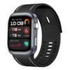 Correa de cuero y silicona híbrida para reloj Huawei Watch D2 (negra)