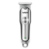 Cortadora de cabello eléctrica VGR V-071 con cuchilla de acero al carbono de 5 W y USB (plateada)