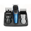 Cortadora de cabello eléctrica multifuncional USB VGR V-172 de 10 W (azul)