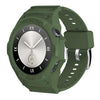 Correa de TPU anticaída integrada para Huawei Watch GT 6/GT 5/GT 4 de 46 mm (verde militar)