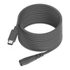 Adaptador de carga para computadora de tipo C a CC de 5,5 x 2,1 mm y 100 W, longitud: 5 m