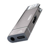 Estación de acoplamiento con convertidor multifunción 3 en 1 de USB-C/Tipo-C a HDTV, 3,5 mm, PD, 100 W (gris)
