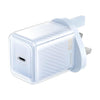 Cargador rápido multicompatible con GaN tipo C PD+QC de 30 W de la serie Jiltry REMAX RP-U91, enchufe: enchufe británico (púrpura)