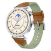Correa de reloj trenzada híbrida con botón de liberación rápida para Huawei Watch GT 5 de 41 mm (verde hierba y marrón)