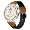 Correa de reloj trenzada híbrida con botón de liberación rápida para Huawei Watch GT 5 de 41 mm (negro y marrón)