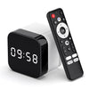 Decodificador de TV inteligente H96Max 8K UHD Android 14 con control remoto, 2 GB + 16 GB, Allwinner H728 Octa-Core (enchufe de EE. UU.)
