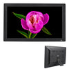 Marco de fotos digital con pantalla LED de 18,5 pulgadas XCLT1850, tipo de enchufe: enchufe británico (negro)