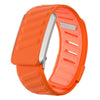 Correa deportiva de silicona para reloj WHOOP 4.0 (naranja y naranja claro)