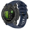Correa de silicona transpirable para Garmin Instinct 3 AMOLED/Solar de 45 mm (azul marino)