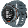 Correa de silicona transpirable para reloj Garmin Instinct 3 AMOLED/Solar de 50 mm (azul oscuro)