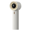 Ventilador de mano de alta velocidad con pantalla digital inteligente HX-F368 (blanco)