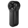 Mini ventilador de mano de alta velocidad con pantalla digital H02 HD (negro)