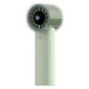 Ventilador de mano de alta velocidad con pantalla digital LED HX-F369 (verde)