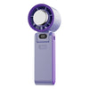 Ventilador de mano plegable Y19 Smart Ice Compress (azul hielo y morado)