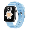 Correa de silicona con hebilla plateada (azul nube) para Huawei Watch Fit 5 / Fit 5 Pro / Fit 4