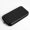 Bolsa de almacenamiento de fibra de carbono a prueba de golpes para Nintendo Switch 2 (negra)